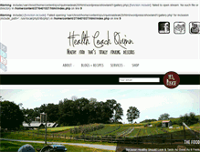 Tablet Screenshot of healthcoachquinn.com